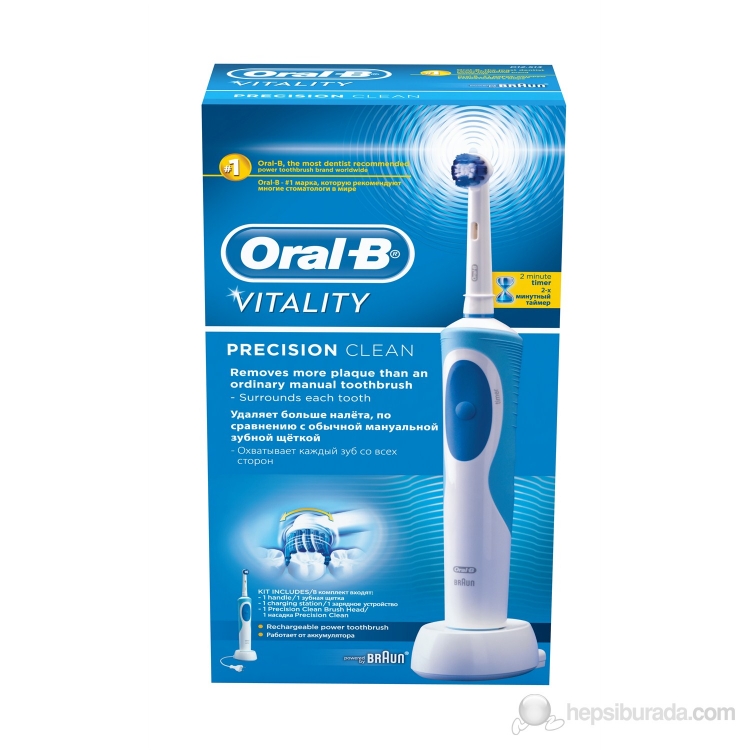OralB Şarjlı Diş Fırçası Vitality Precision Clean D